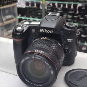 NIKON D80 CCD + SIGMA 18-200MM F3.5-6.3 DC