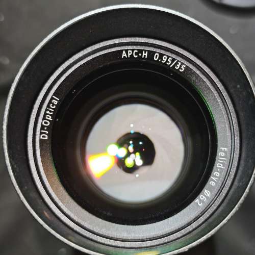 dj-optical 35/0.95 ASP-H Felideye For Canon EFM 銘匠 光學 35mm 35 for 佳能 EO...