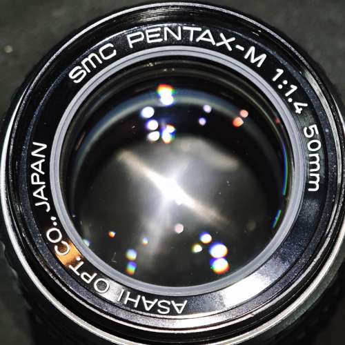 pentax 50/1.4 SMC PENTAX-M 賓得 50mm 50 K PK 功能正常  95%以上新