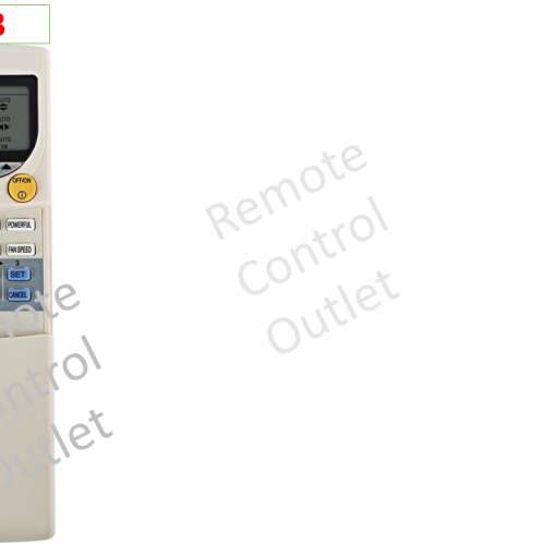 樂聲樂信冷氣空調代用遙控器 Panasonic Rasonic National air con conditioner con...