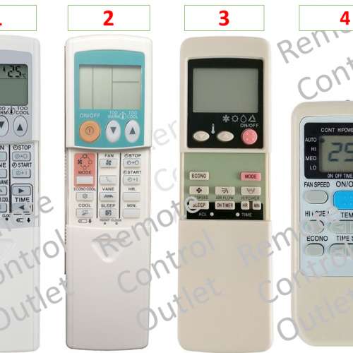 三菱冷氣空調代用遙控器 MITSUBISHI air con conditioner conditioning AC A/C rem...