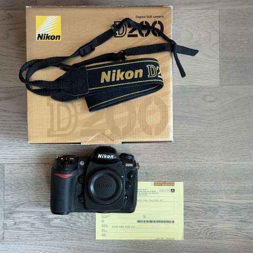 Nikon D200 最後CCD 中階機