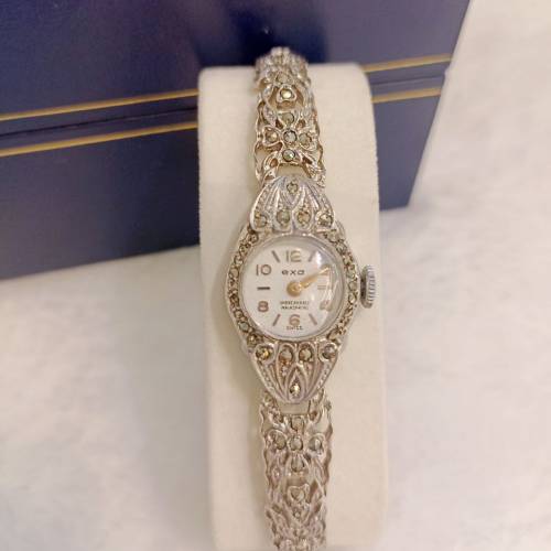 💰議價請移玉步no bargain 
⌚ Vintage Swiss 「exa」 Unbreakable Mainspring手動上...