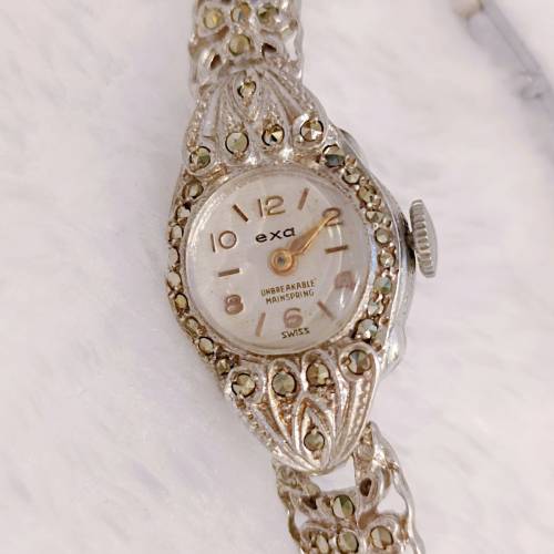 💰議價請移玉步no bargain 
⌚ Vintage Swiss 「exa」 Unbreakable Mainspring手動上...