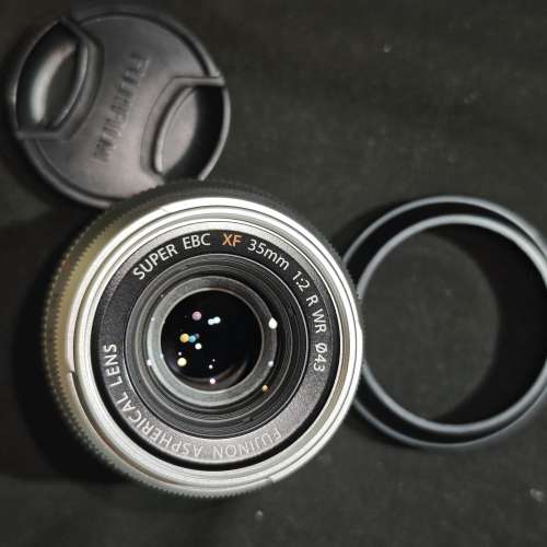 Fujifilm 35/2 WR XF 富士 35mm 35 99%new 冇盒冇單冇證有罩 SILVER 銀色