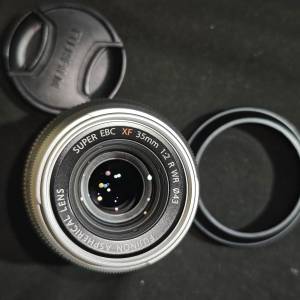 Fujifilm 35/2 WR XF 富士 35mm 35 99%new 冇盒冇單冇證有罩 SILVER 銀色