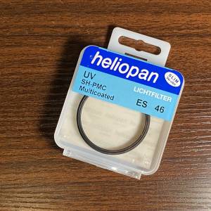 【全新】heliopan UV SH-PMC Multicoated Slim 46mm filter (德國製造)