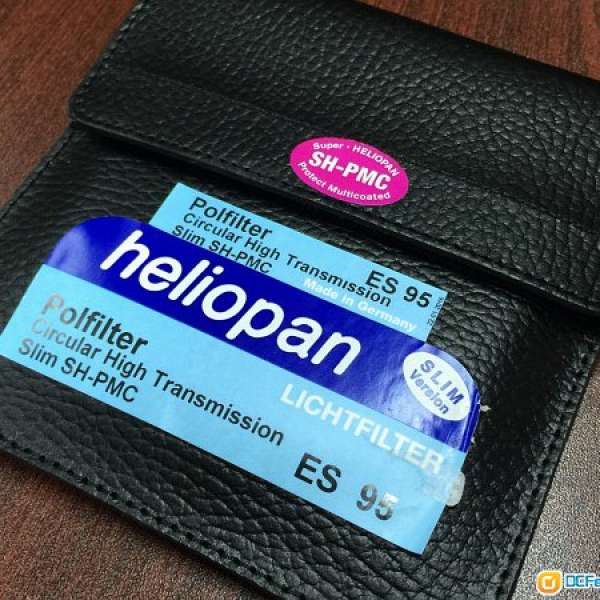 【全新】heliopan Circular Pol High Transm. SH-PMC Slim 95mm Filter