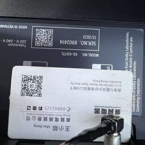 43吋 4K smart TV Sony43X77L wifi 上網 電視