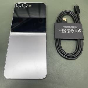 95%New Samsung Z Flip 6 5G 12+512GB 銀色 香港行貨 有中原單 保養到2025年10月30...