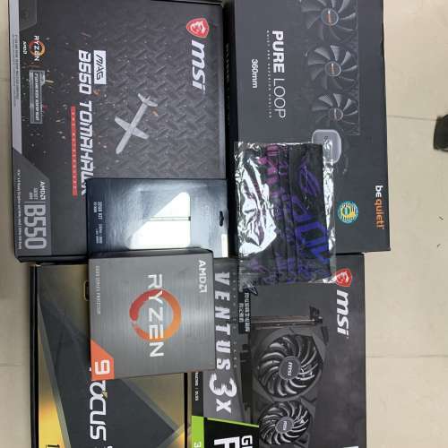 5900x高端直播電競主機32gb ram可加顯卡送Razer電競鍵盤5070ti 5080 5090 4070ti s...