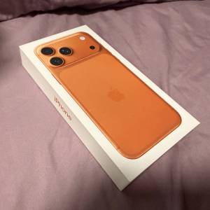 iPhone 17 Pro Max 256GB Cosmic Orange 橙色 CMHK拆封台機