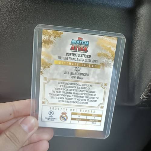 match attax bellingham卡