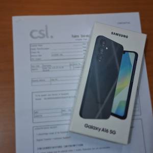 Brand new Samsung A16 5G with invoice for one year warranty.