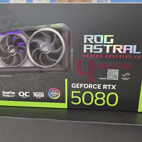 ASUS ROG Astral GeForce RTX 5080 16GB OC Edition