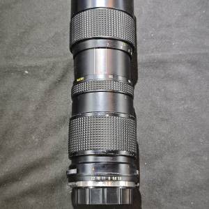 Vivitar 85-205/3.8 MACRO focusing AUTO zoom  for OM 發霉鏡 零件鏡 功能全正常 ...