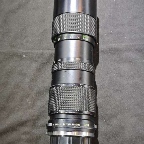 Vivitar 85-205/3.8 MACRO focusing AUTO zoom  for OM 發霉鏡 零件鏡 功能全正常 ...
