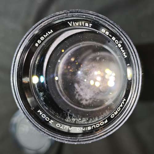 Vivitar 85-205/3.8 MACRO focusing AUTO zoom  for OM 發霉鏡 零件鏡 功能全正常 ...