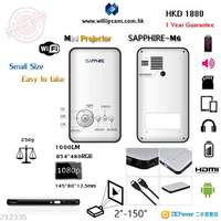 Android Mini Projector Wifi Bluetooth 高清1080P 手提投影機
