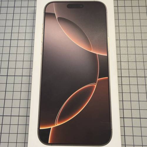 ［近乎全新] 行貨iPhone 16 Pro Max 512GB (Desert Gold)