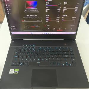 ASUS ROG Zephyrus M15, 4K mon,i7-10875H,16G ram,m.2 1TB