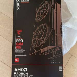 xfx 9070xt swift dual fan 雙風扇6熱管v2.0  6月尾買