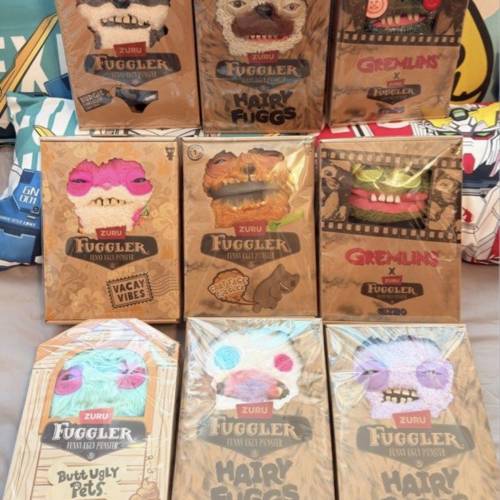 （限量9隻組合）原裝官方真品FUGGLER 牙齒怪獸