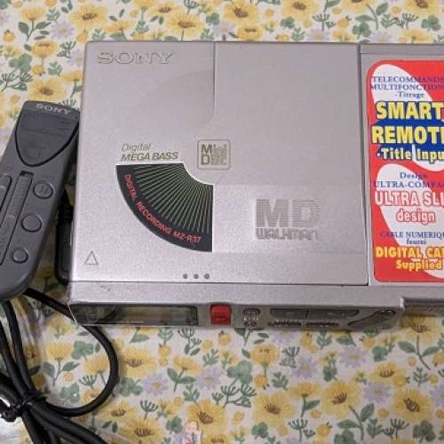 Sony / 索尼 MD Player MZ-R37 堅好聲 , (問題機,請注意內容)
