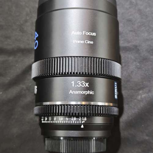 sirui 思銳 40/1.8 40mm T1.8  1.33X 自動對焦 40 變寬電影 鏡頭 廣角 適用 for le...
