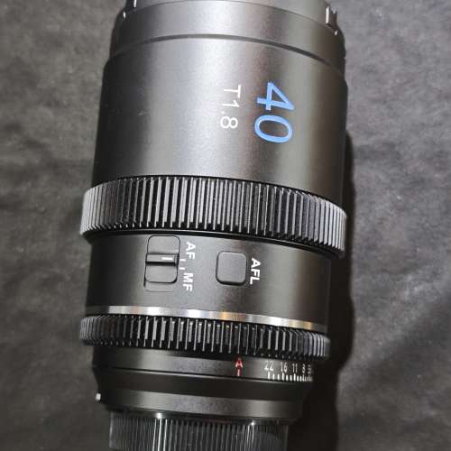 sirui 思銳 40/1.8 40mm T1.8  1.33X 自動對焦 40 變寬電影 鏡頭 廣角 適用 for le...