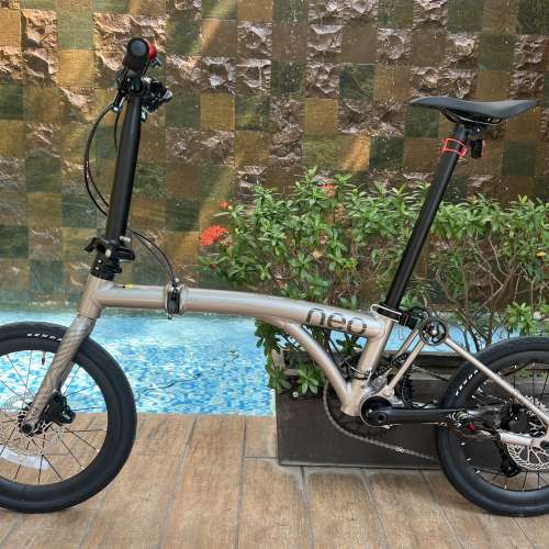 2025 新款 JAVA NEO 9速 碟剎349鋁合金折叠車 （三折叠小布 國布 ）送前後蛙燈叮叮