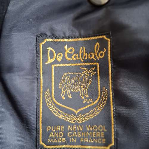 法國製 De Cathalo 羊毛/茄士咩西裝外套