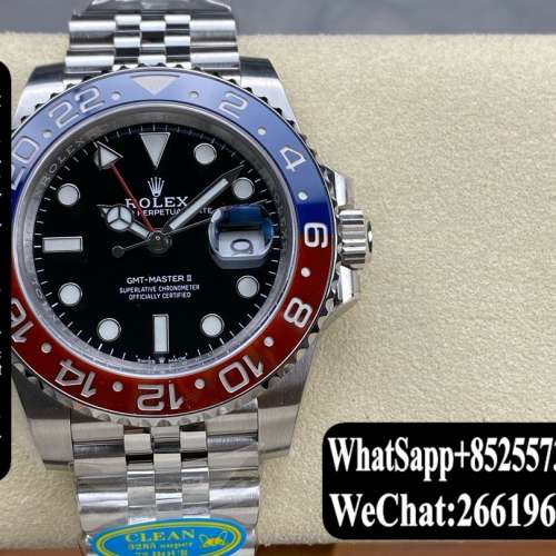 Rolex 勞力士 gmt 可樂圈 m126710blro-0001 40mm