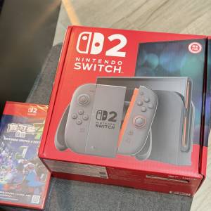100%全新 行貨 Nintendo switch 2 連 Pokémon zA 遊戲