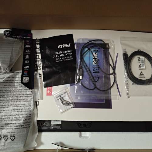 MSI 微星 271QRX QD OLED 2k QHD 144 240 360 360Hz 顯示器 行貨有保