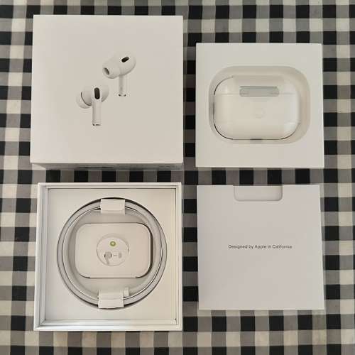 Apple AirPods Pro 2 Type C 藍牙耳機 行貨 95%新 非常少用 只是充電盒有使用痕跡 ...