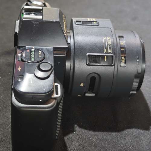 canon T50 佳能  + AC 35-70/3.5-4.5 ZOOM 35mm 70mm 35 70 FD 功能全正常 鏡頭在此...
