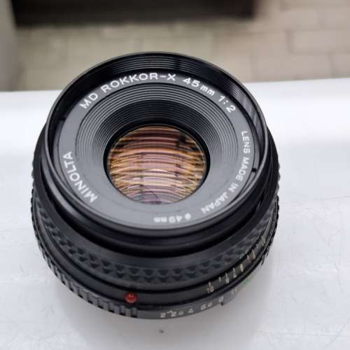 MINOLTA MD ROKKOR-X 45MM F2