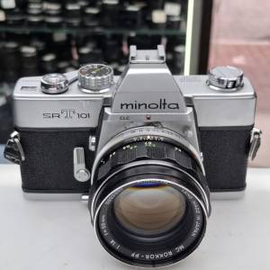 MINOLTA SRT 101 + MC 58MM F1.4 全正常