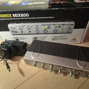 Behringer MIX800 Karaoke機/Mixer