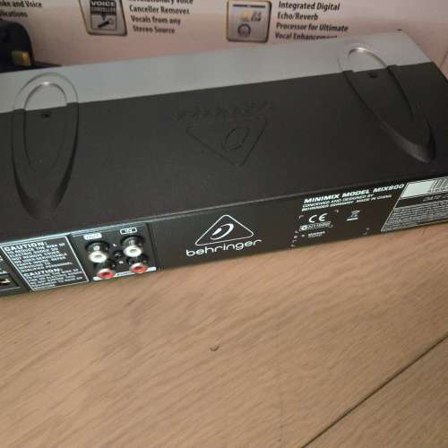 Behringer MIX800 Karaoke機/Mixer