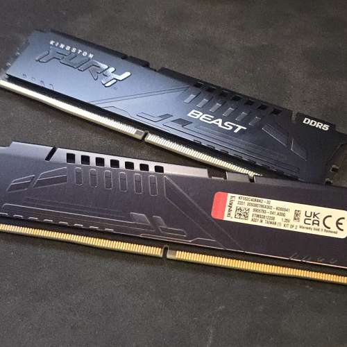 Kingston Fury Beast DDR5 5200 32GB Kit (2x16GB)
