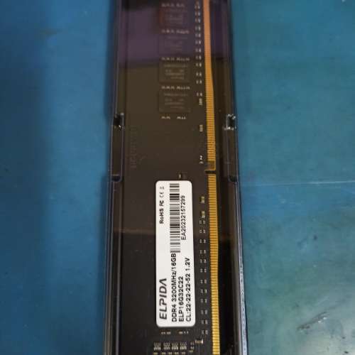 ELPIDA DDR4 3200Mhz 16GBx1 CL22全兼容