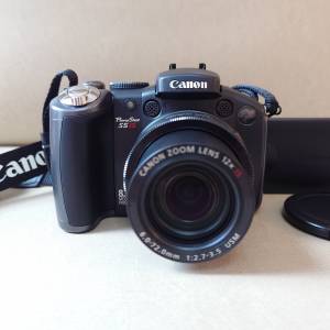 Canon PowerShot S5 IS 新淨CCD相機 數碼相機 12倍防震長鏡 有擰MON 反MON 旅行相機...