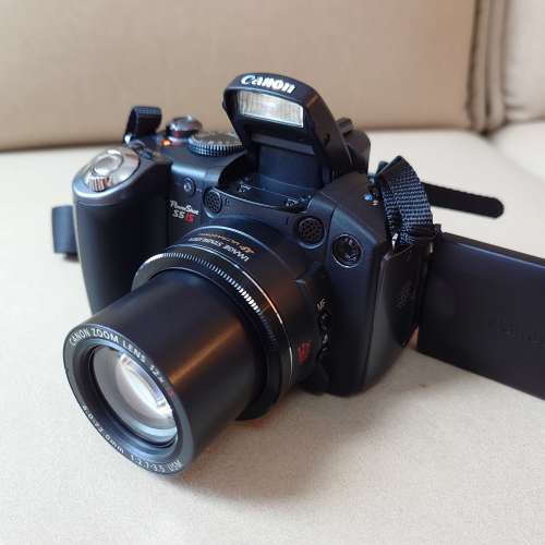 Canon PowerShot S5 IS 新淨CCD相機 數碼相機 12倍防震長鏡 有擰MON 反MON 旅行相機...