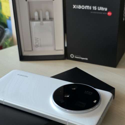 (中環 元朗)Xiaomi 15 Ultra - White 512gb - 2y HK Warranty  to Oct2027