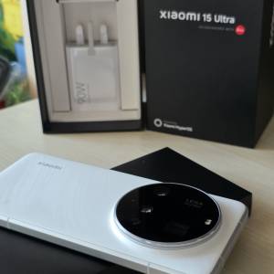(中環 元朗)Xiaomi 15 Ultra - White 512gb - 2y HK Warranty  to Oct2027
