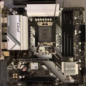 ASRock B760M PRO RS/D4 WiFi 主機板DDR4