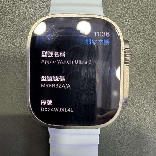 99%New Apple Watch Ultra 2 49MM (LTE版) 香港行貨 有配件 電池效能97% 自用一流