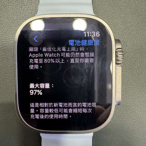 99%New Apple Watch Ultra 2 49MM (LTE版) 香港行貨 有配件 電池效能97% 自用一流
